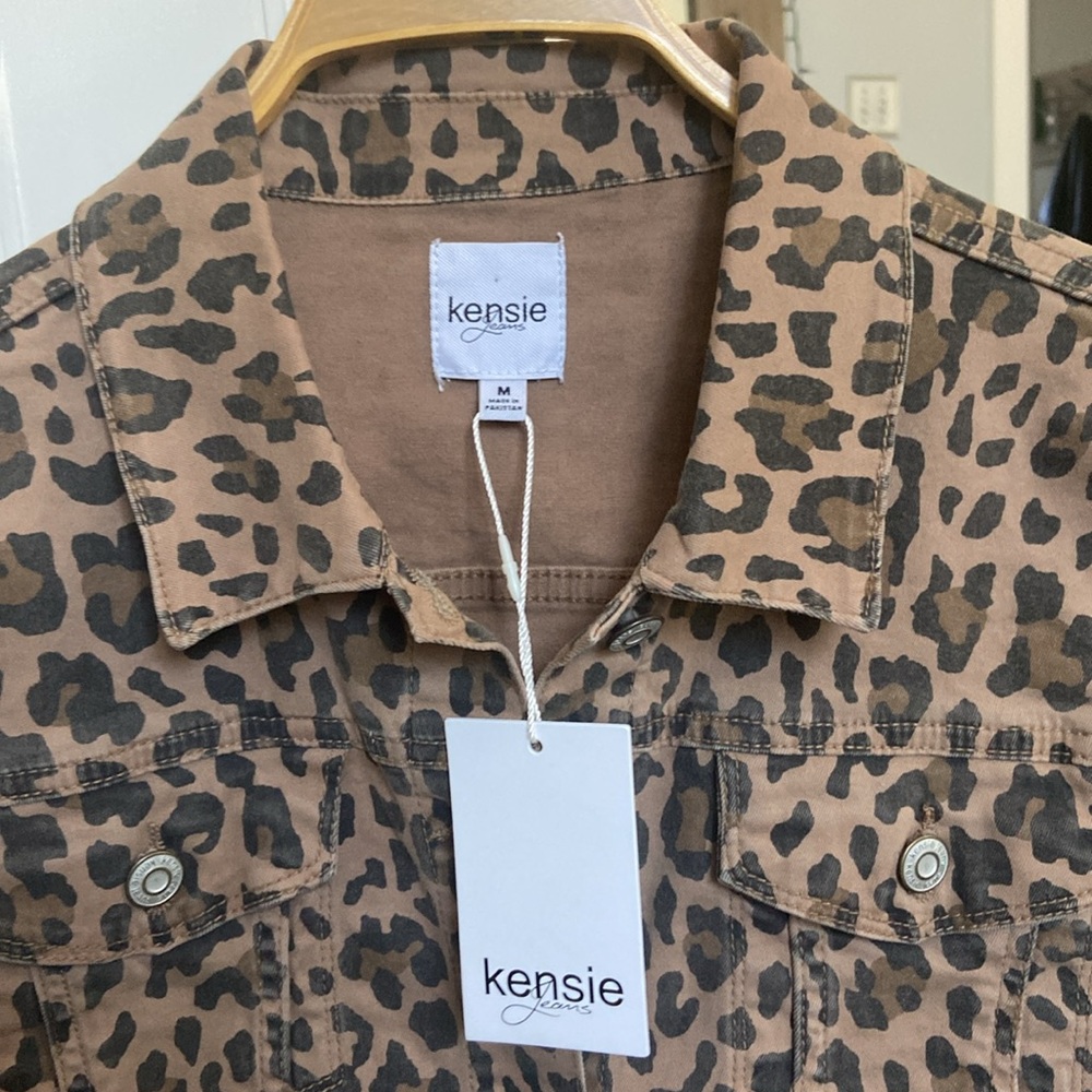 Kenzie Leopard Print Jacket